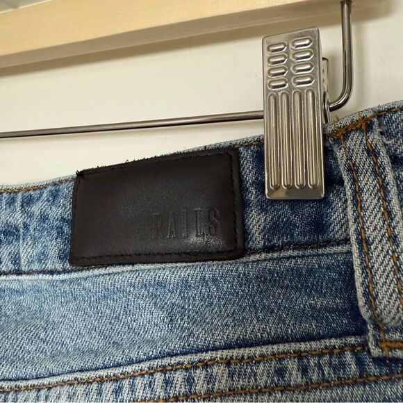 Rails Clayton Jeans Mens 31x31 Blue Slim Fit Straight Stretch Denim - Picture 6 of 13